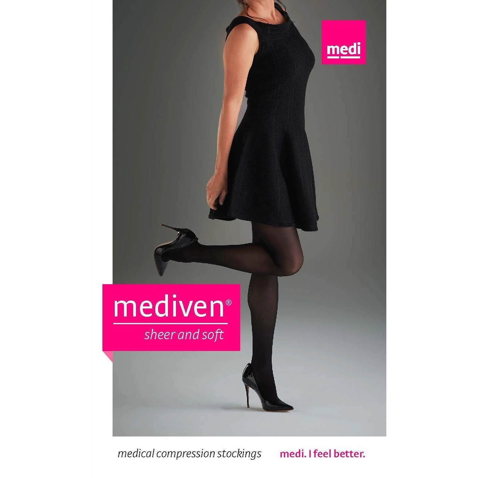 Mediven Sheer & Soft Women's Knee High 8-15 mmHg - Image 4